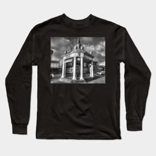 Beverley Bandstand, Black And White Long Sleeve T-Shirt
